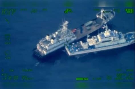 2 barko ng Pinas binangga ng China sa West Philippine Sea.